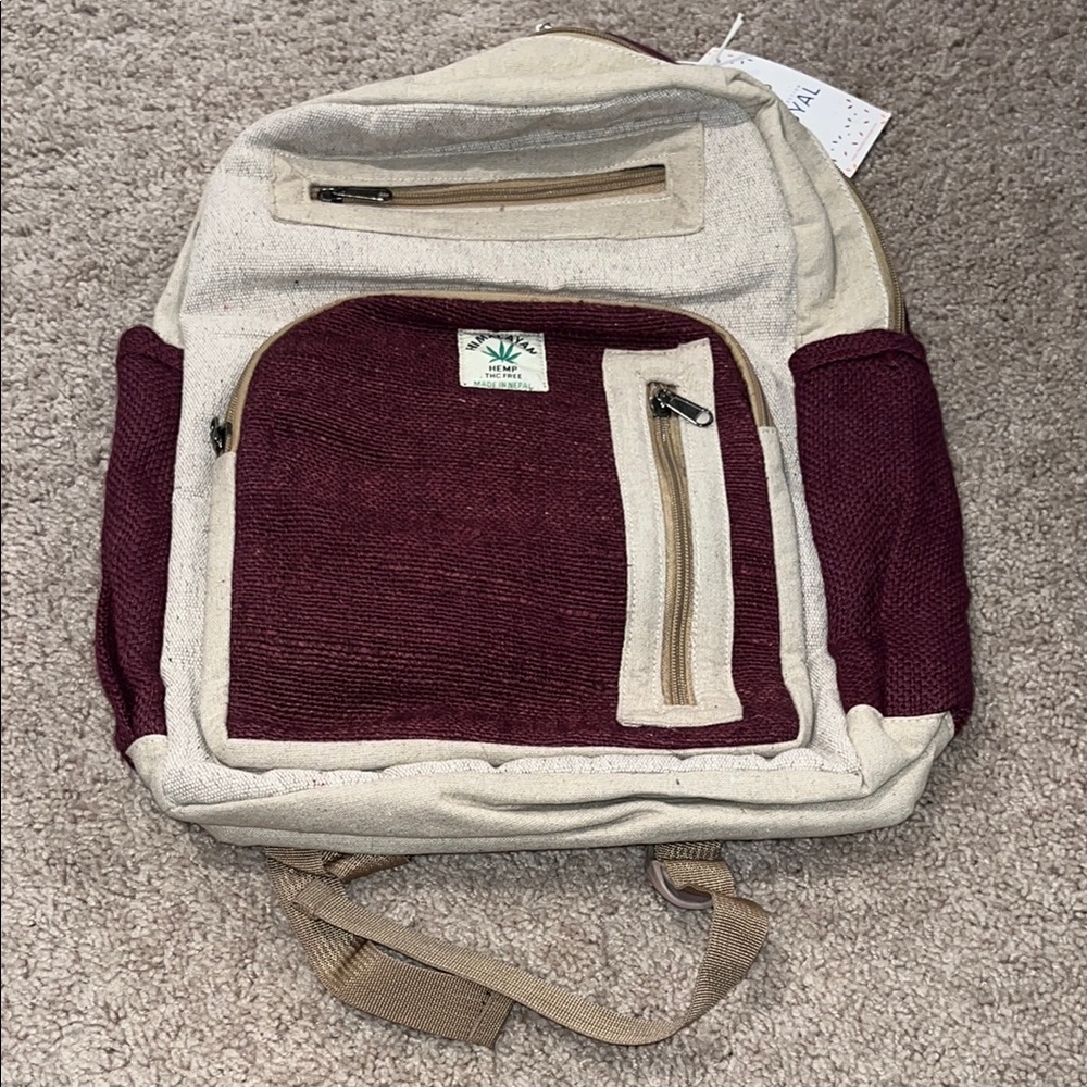 THE COLLECTION ROYAL handcrafted backpack in brown NWT